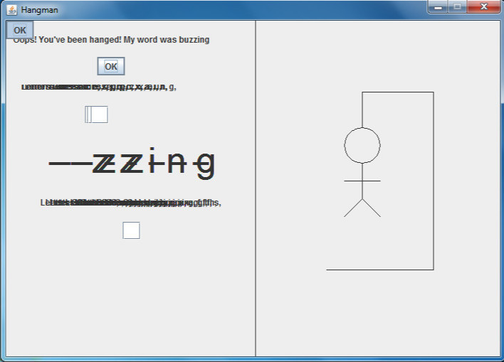 Hangman in Java