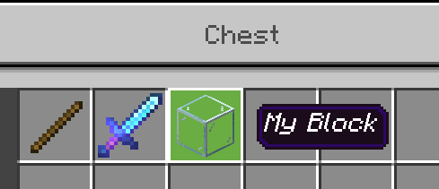 Chest Contents