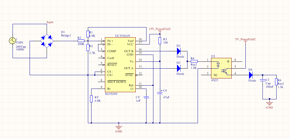 Figure 17 from APPLICATION NOTE THE UC 3823 A , B AND UC 3825 A , B ENHANCED GEN