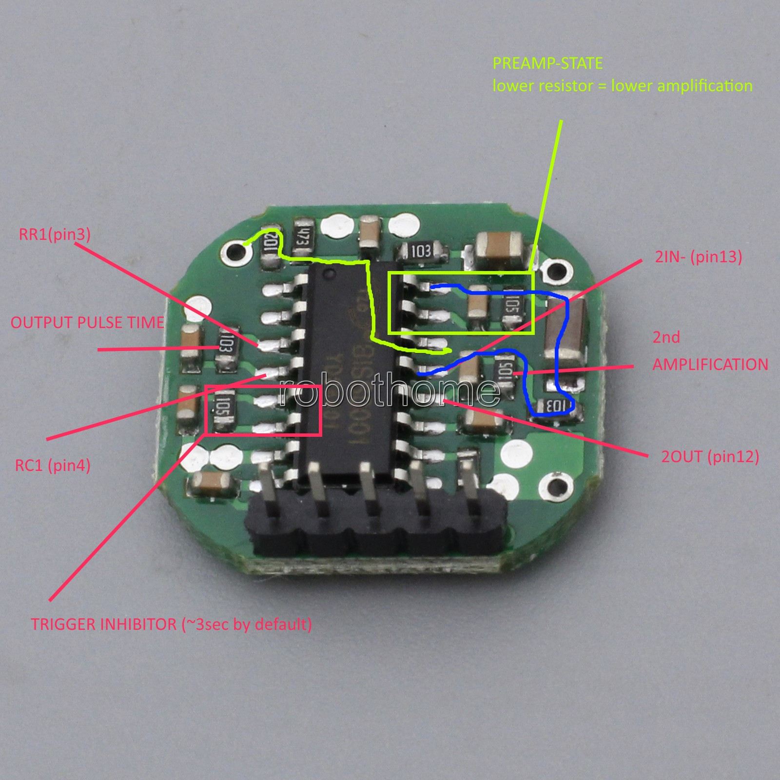 hand crafted schematic of the FC1816 ;-)