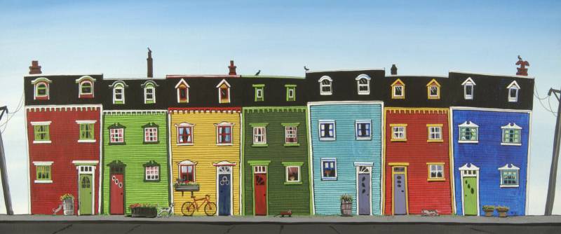 Doug Bird's picture of houses