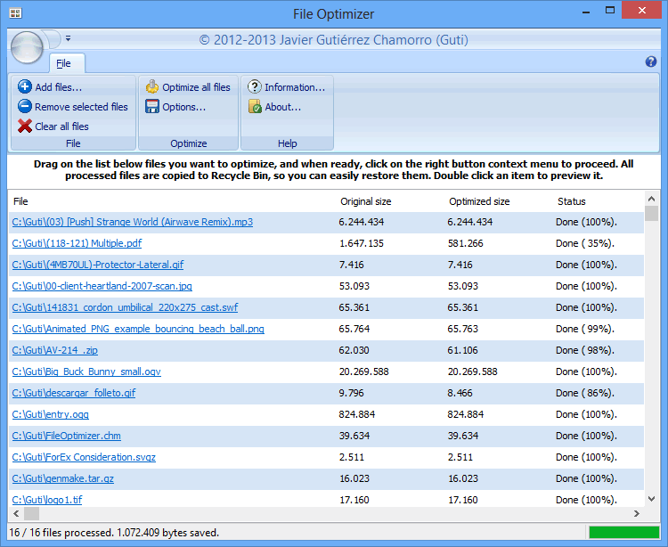 FileOptimizer