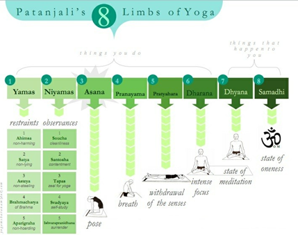 **Systematic “Eight Step” approach of Ashtanga Yoga**