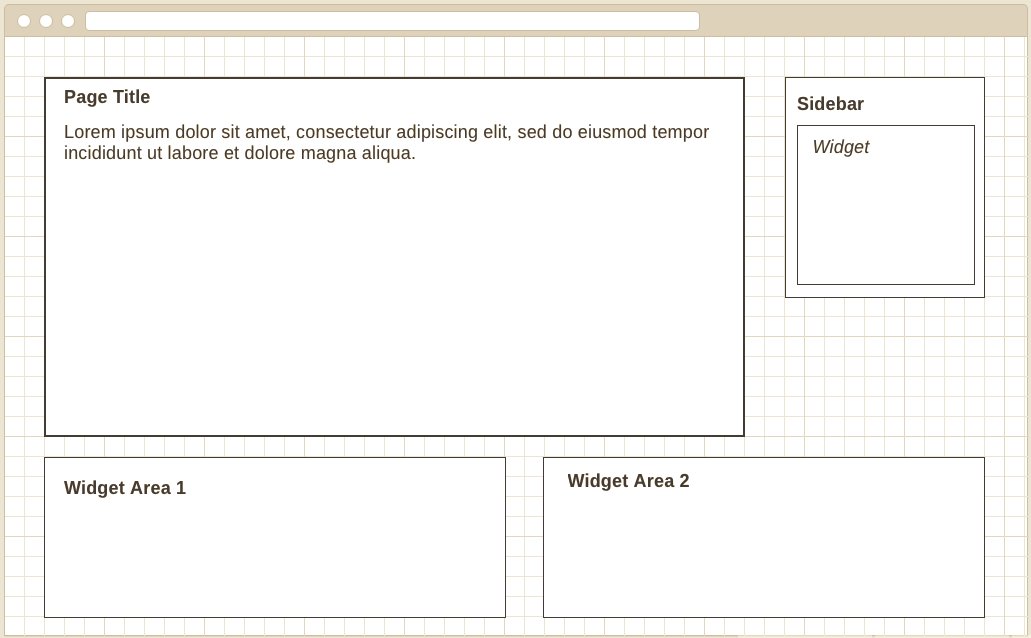 template wireframe