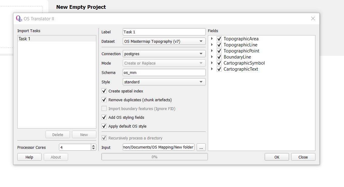 OS Translator config