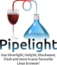 Pipelight allows you to use Windows only plugins in Linux browsers. It supports Silverlight, Unity Webplayer, Shockwave, Flash and more.