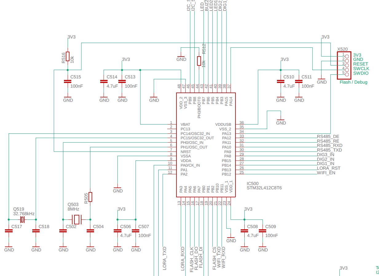 uController connections