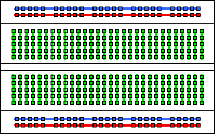 Breadboard connections