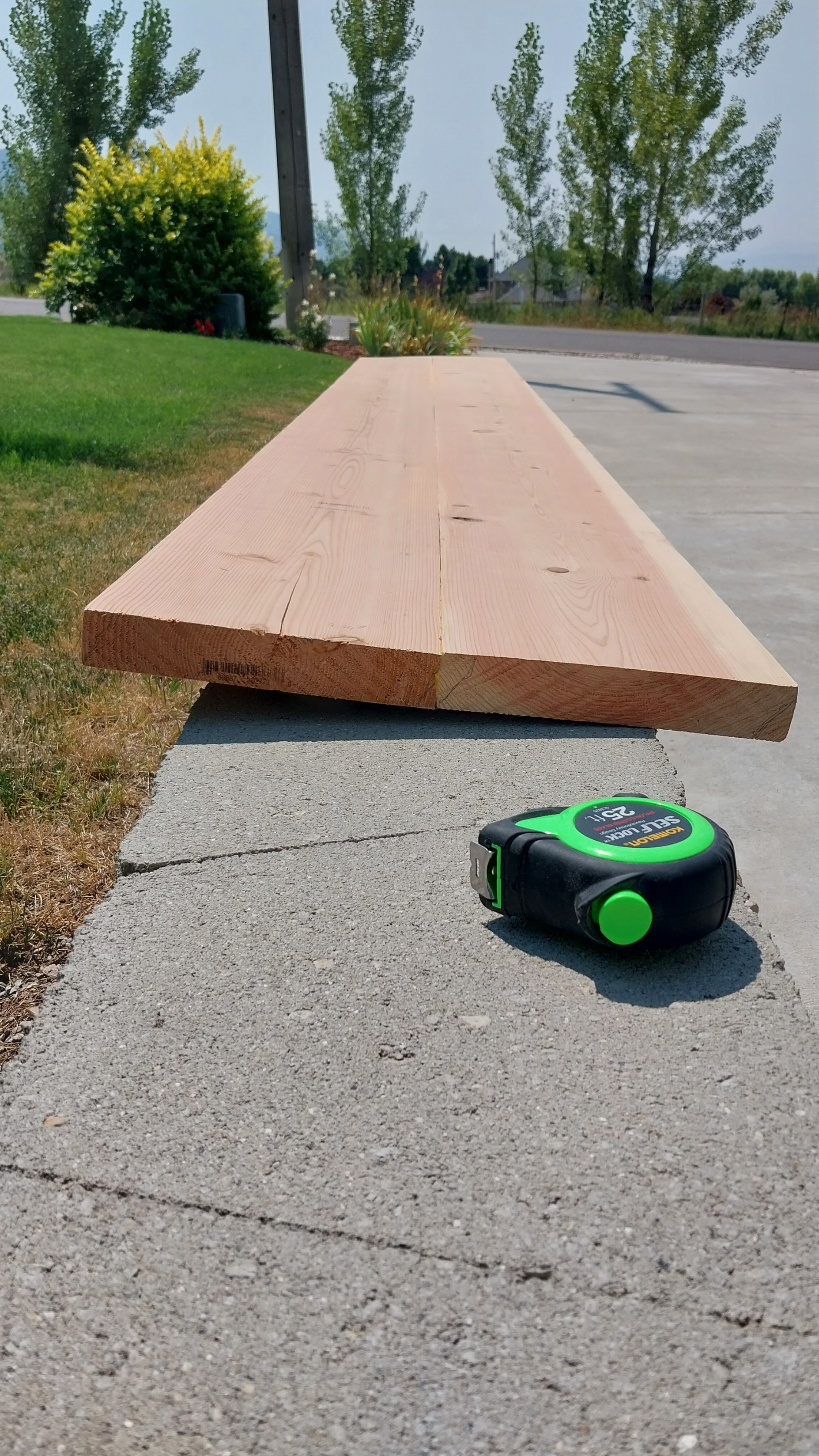 Long glue up board twisting