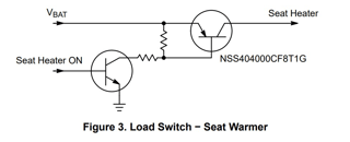 Figure 3. Load Switch − Seat Warmer