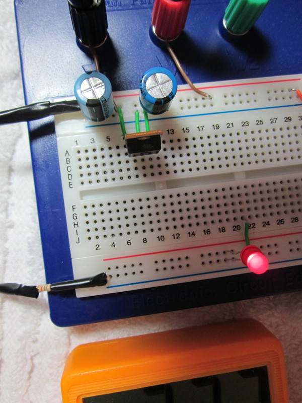 5v regulator set up