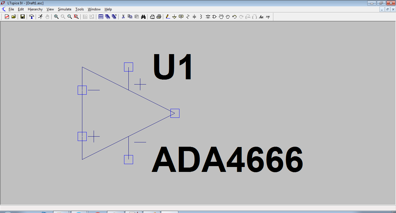 ADA4666 placed