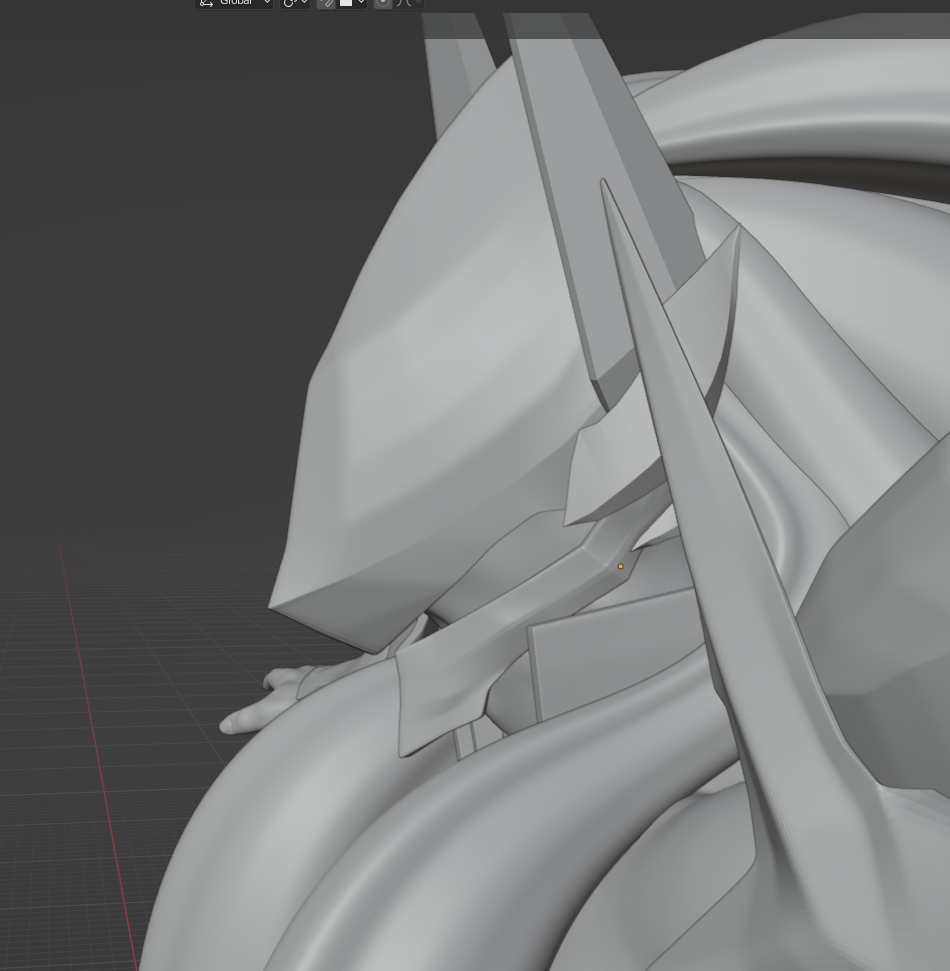 Model of Susanoo I'm Making