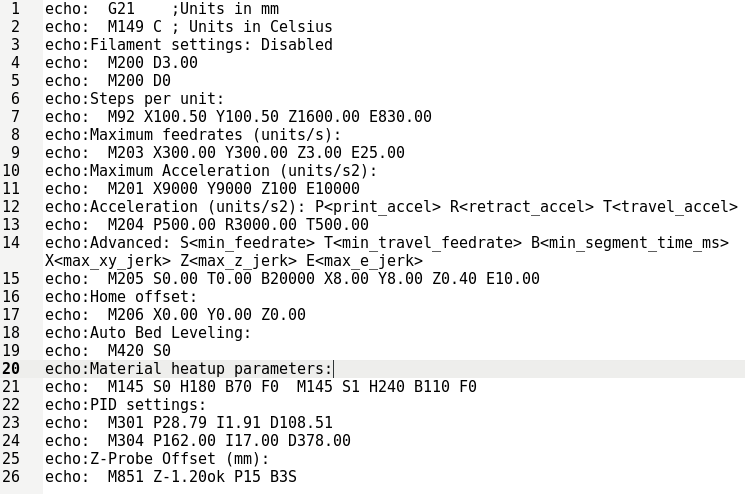 <code>M503</code> Call