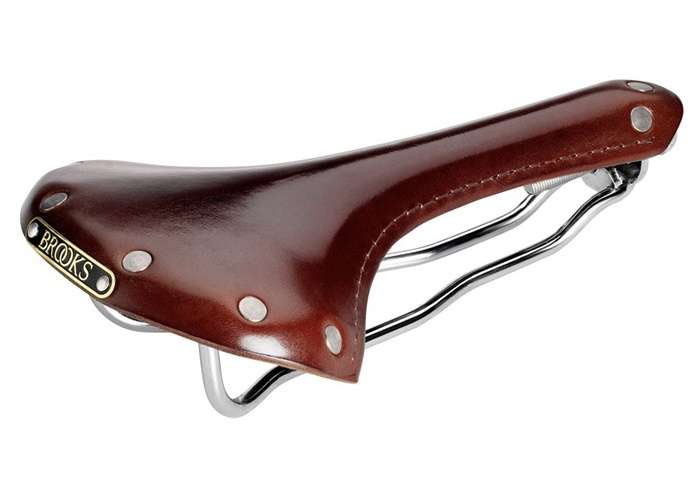 Brookes leather saddle