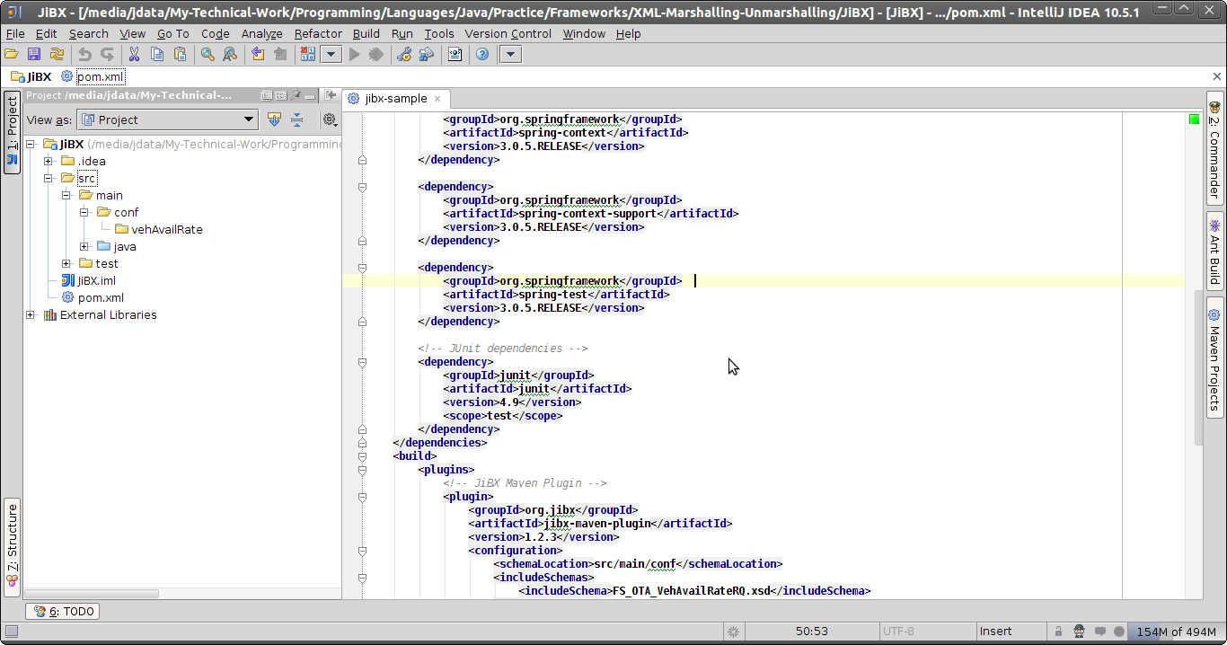 Intellij IDEA Project Screenshot