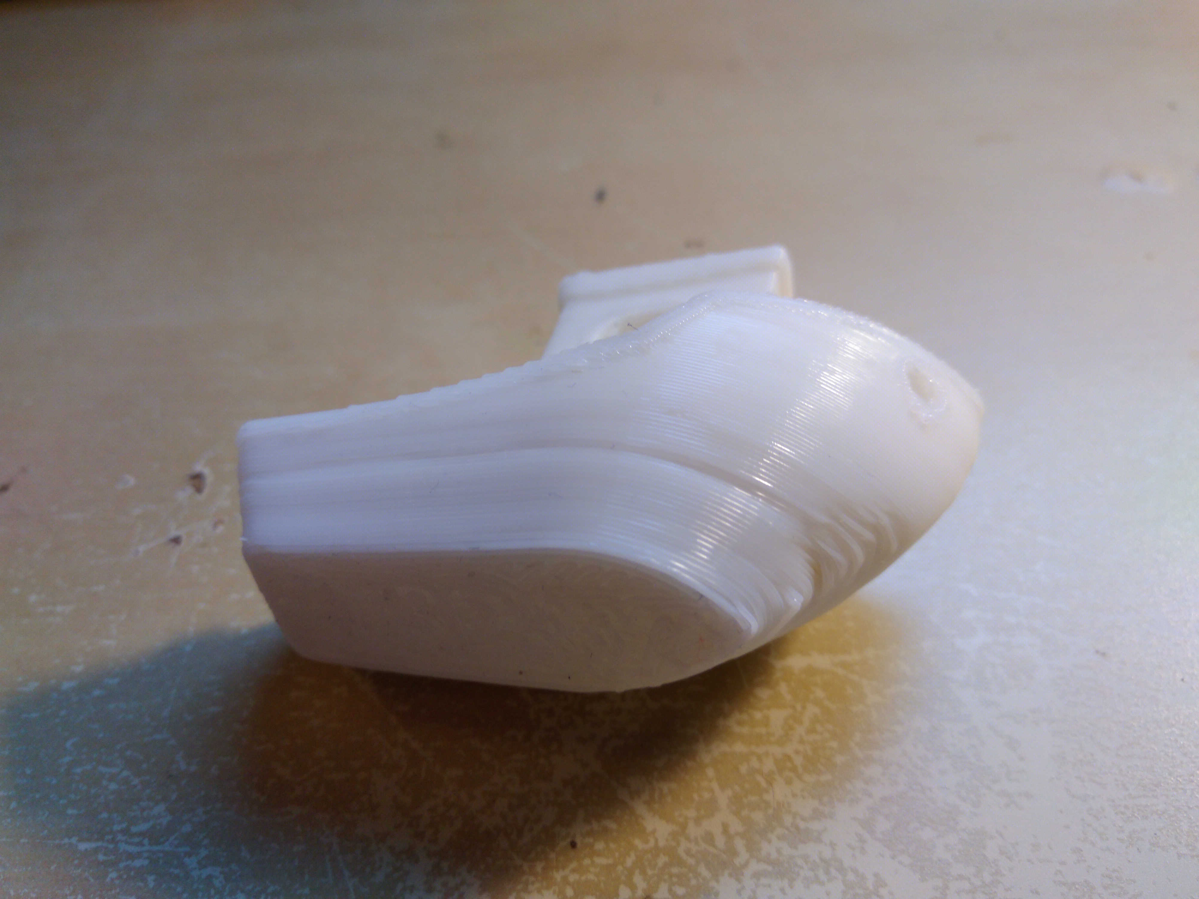 3DBenchy boat with dents