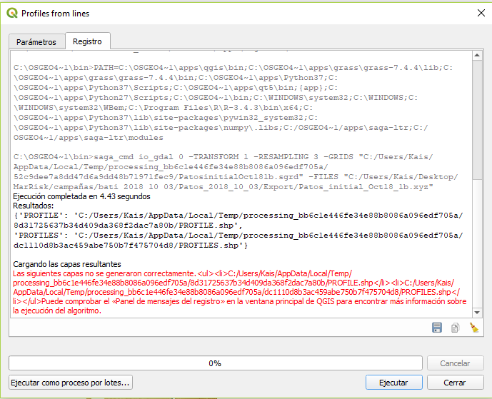 Log capture