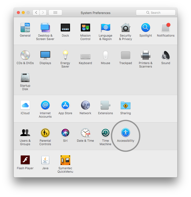 System Preferences