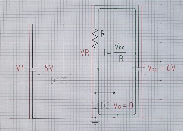 Diode circuit_step 2