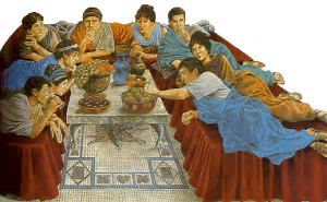 Roman triclinium