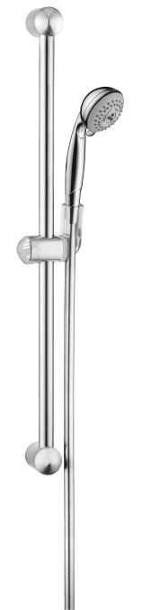 Hansgrohe Croma E 75 3-Jet Wallbar Set, 24"