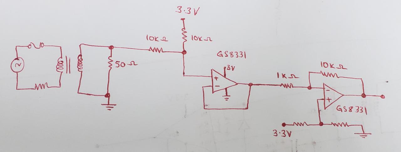 Circuit with two op-amps