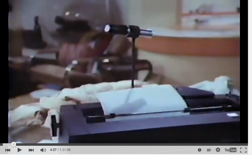 Typewriter with Microphone