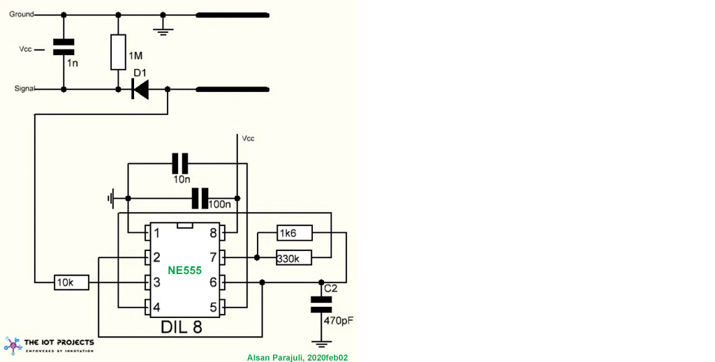 moisture sensor schematic