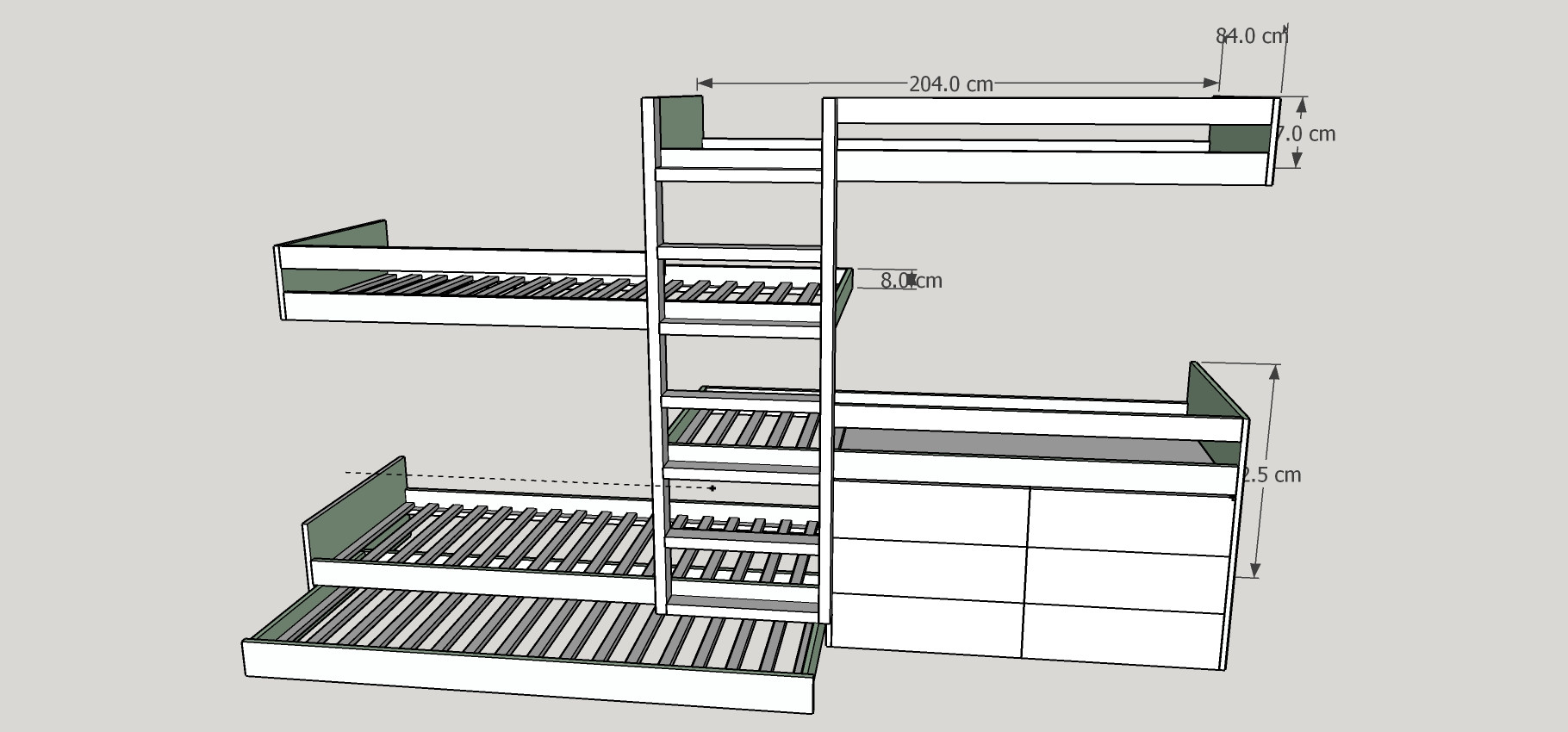 bunk bed plan