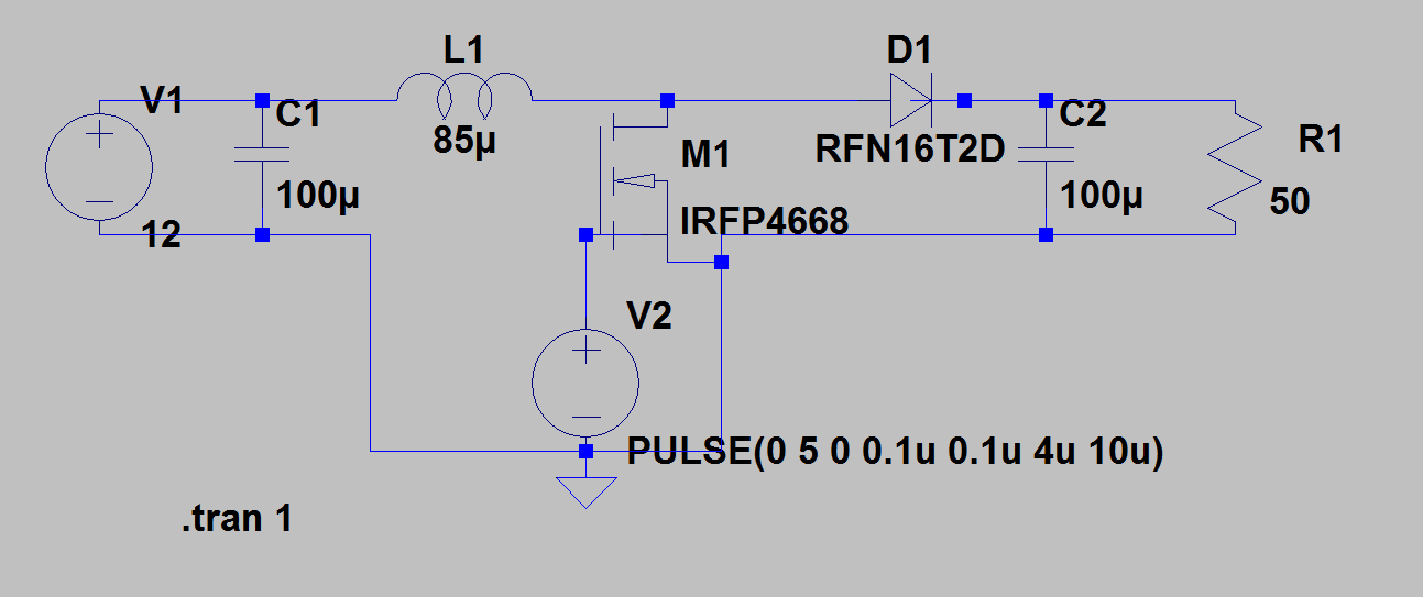 LTspice schematic