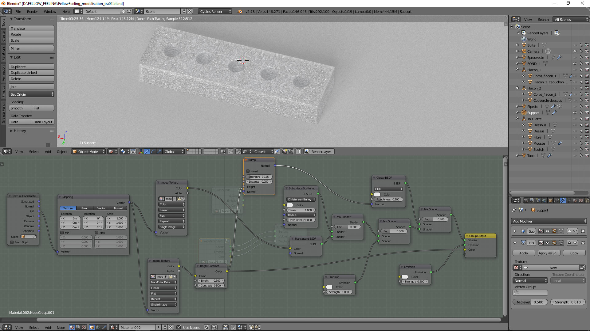 render and nodes