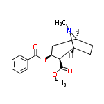 structure of (–)-cocaine