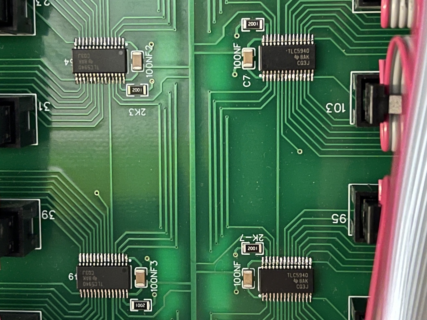 Board close-up SMD 