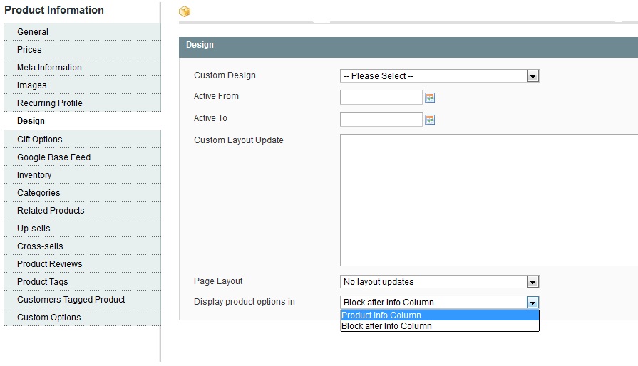 product design field