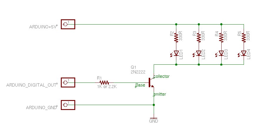 Simple LED array