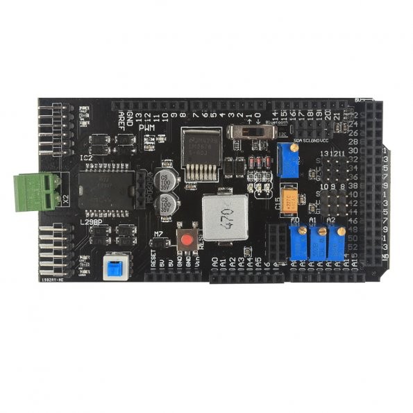 SainSmart shield with header pins