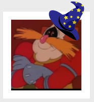 Robotnik is a wizard