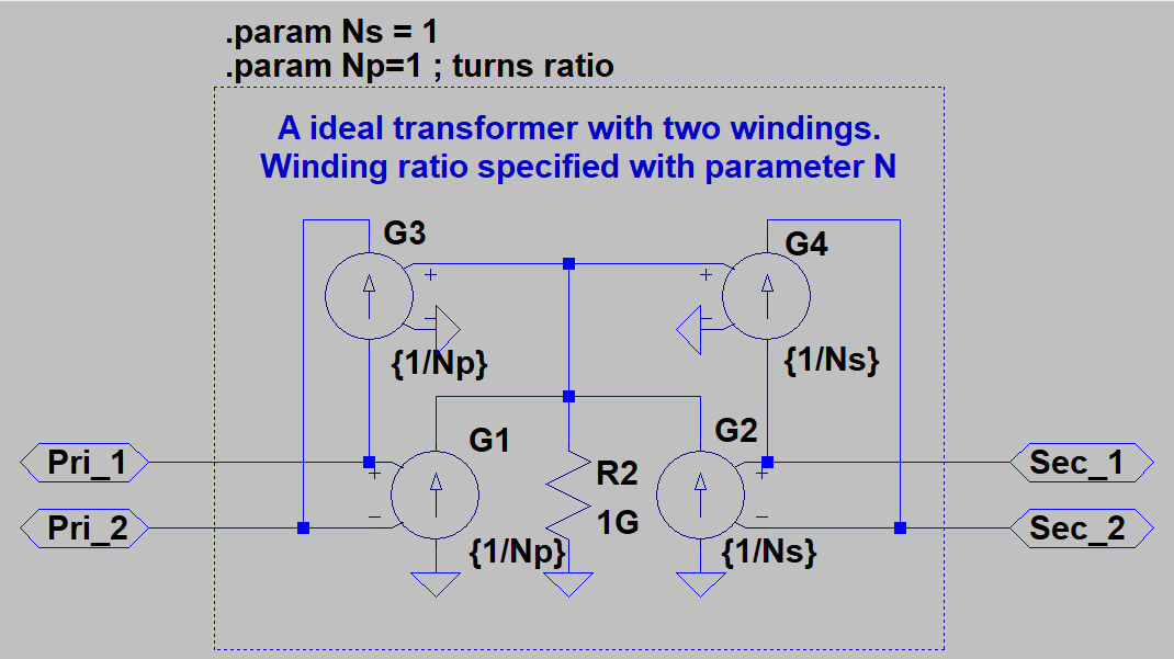 transformer subcircuit