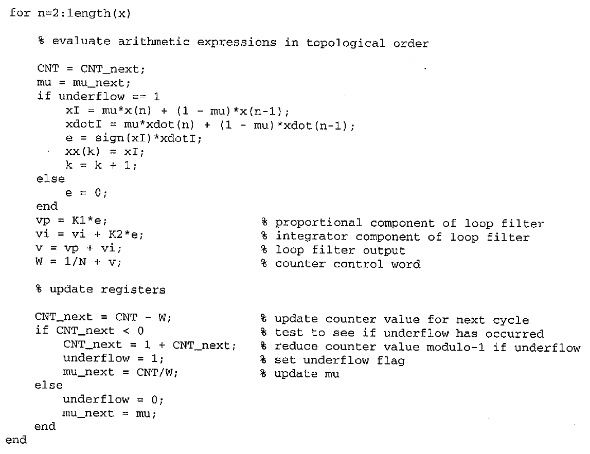 Matlab code