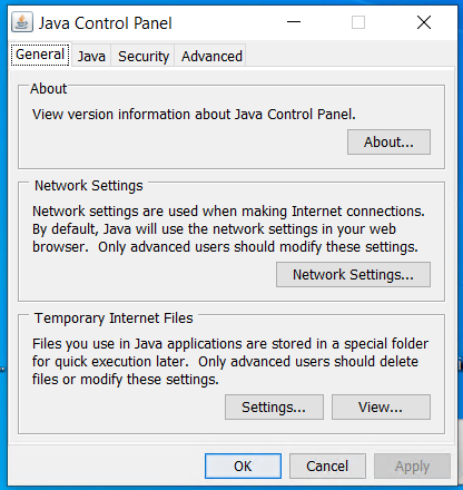 JPortable JRE 6 Update 22 控制面板