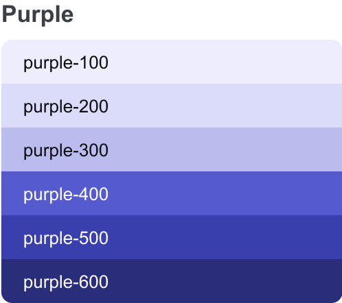 New Purple Palette