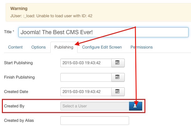 Article - Publishing Settings