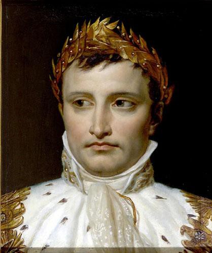 napoleon and gold garland