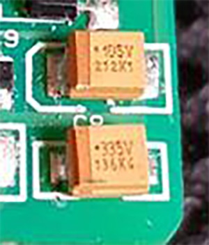 photo of capacitors