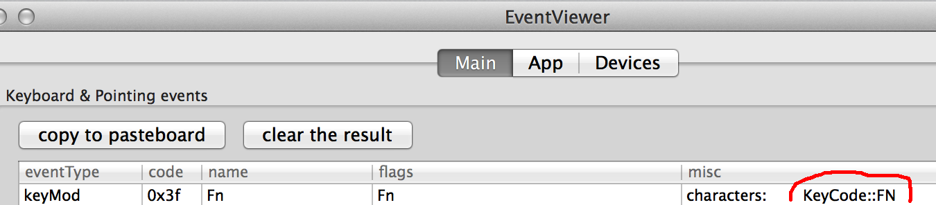 fn logged in eventViewer but in fact not working