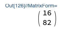 Matrixform of raggedMapThread