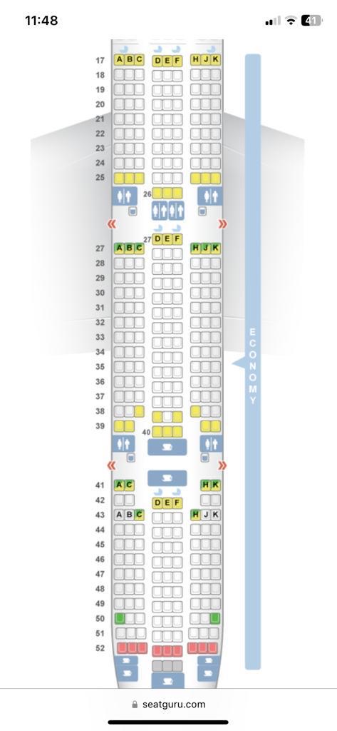 seating - Is it worth while to get extra leg-room when travelling on a ...