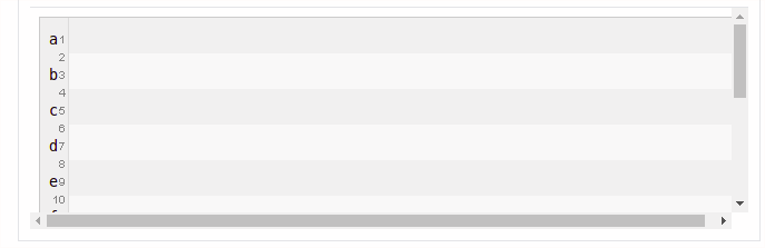 javascript - Textarea with alternate rows and line numbers - Stack Overflow