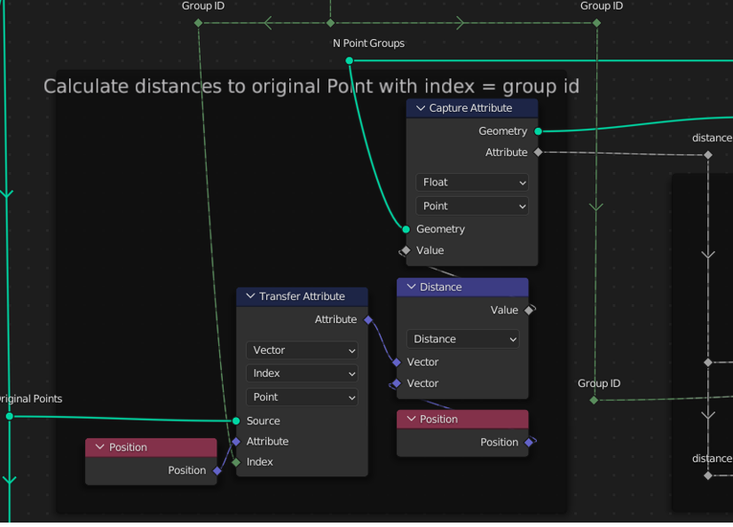 calculating the distances